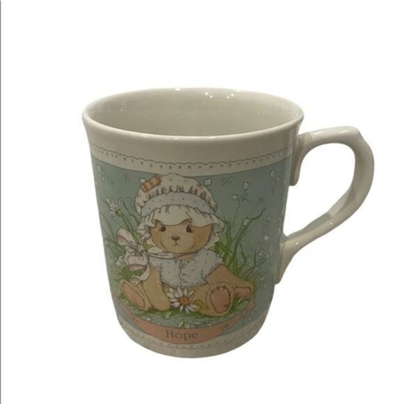 1999 Priscilla Hillman Cherished Teddies Mugs Set of 3 - Picture 4 of 6